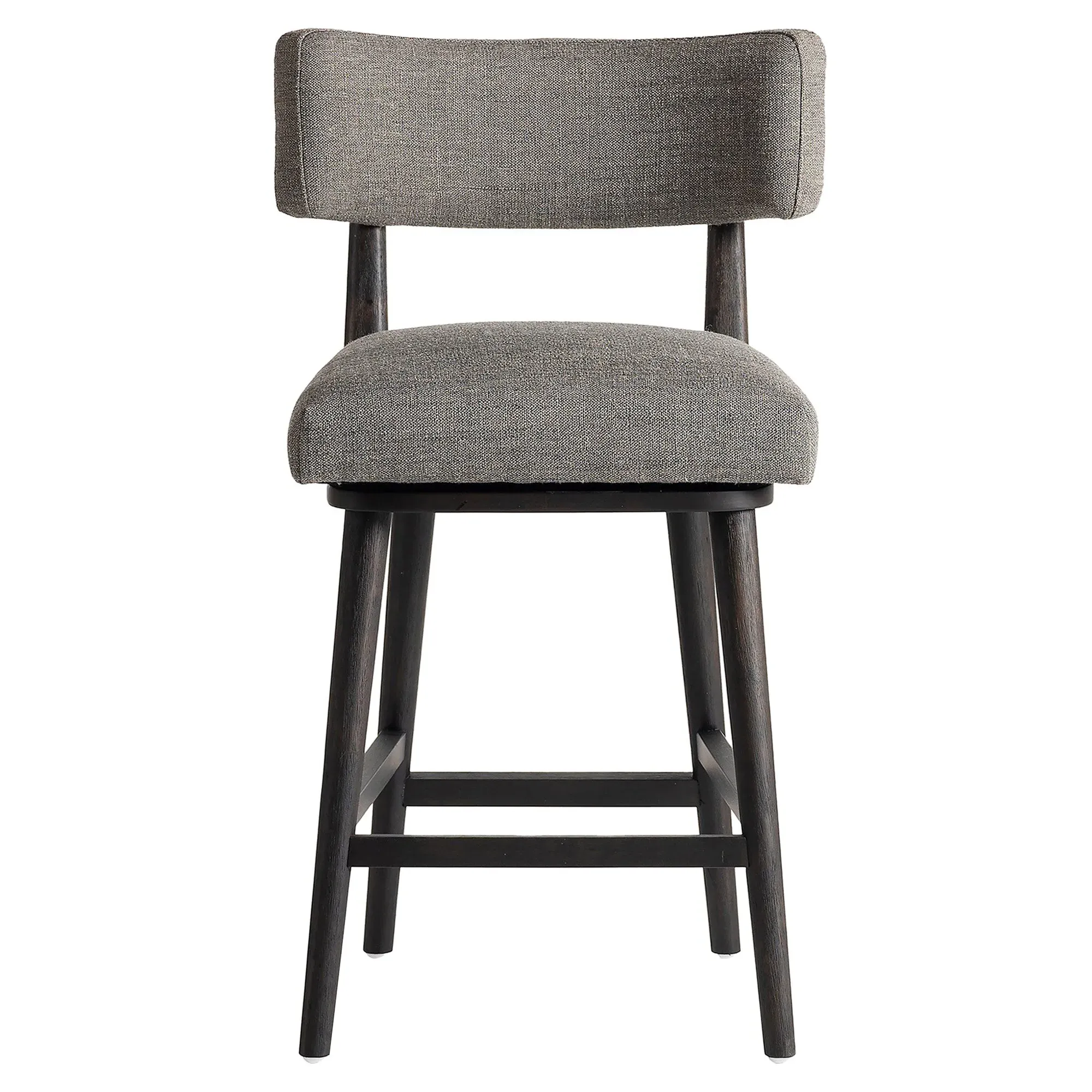 Cerise Swivel Counter Stool - Grey, Parawood
