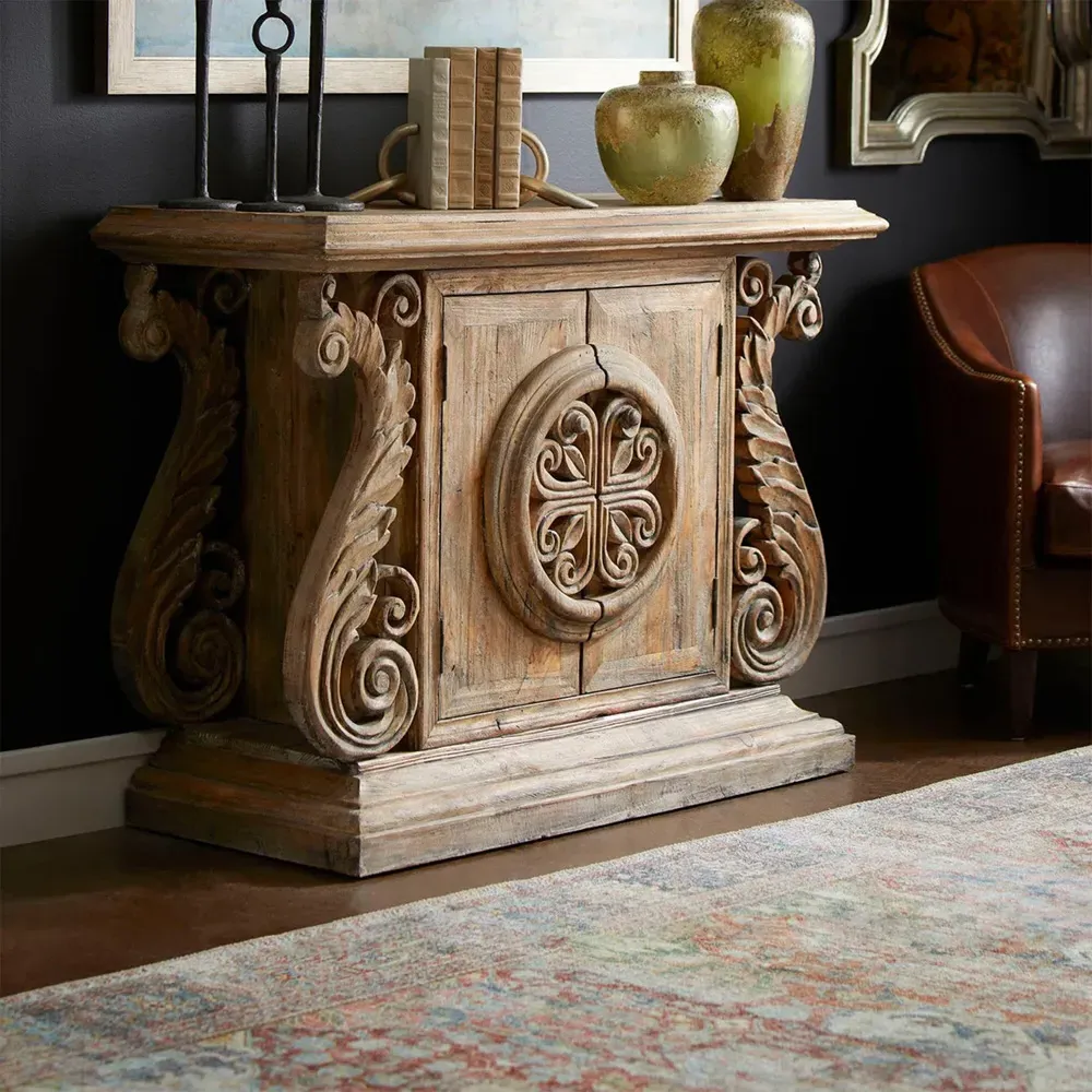 Cesar Chain Bookends - Silver, Iron