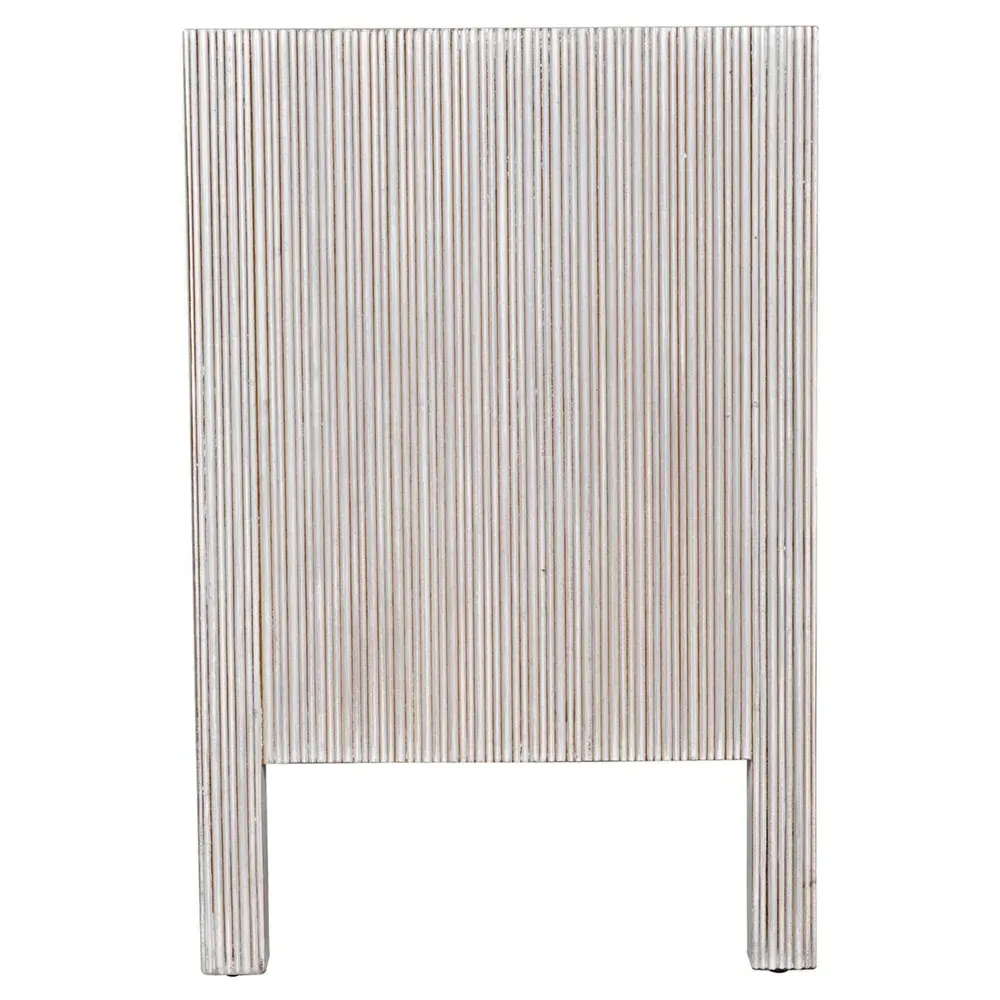 Cevan Wood Dresser - Whitewash, Mahogany