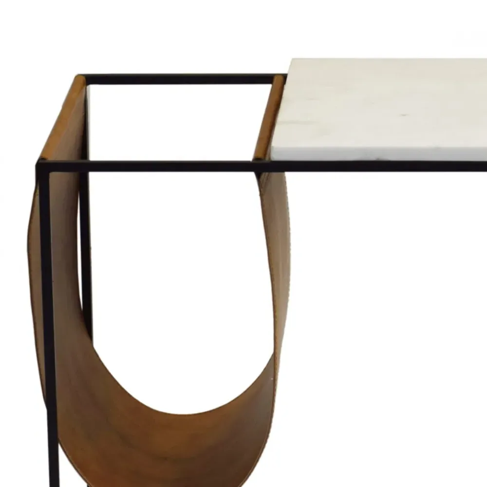 Ceve Sling Magazine Holder - White, Marble