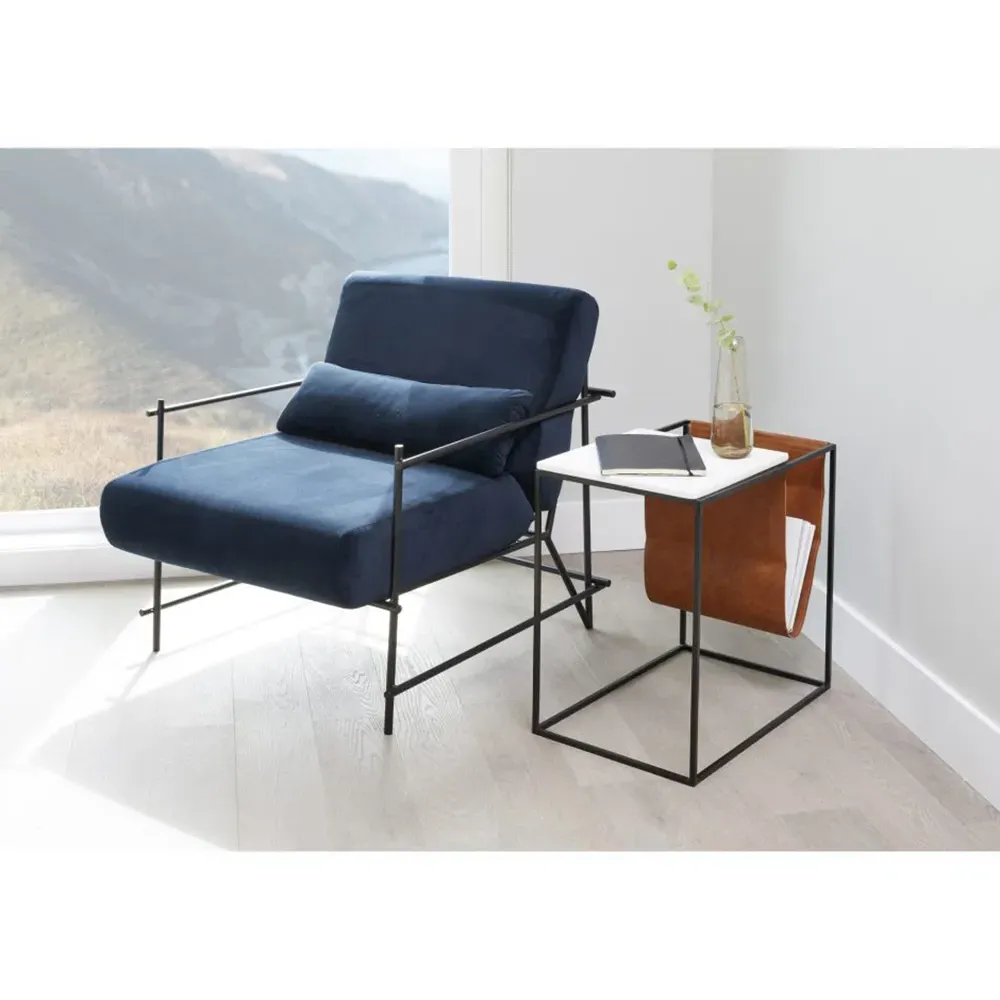 Ceve Sling Magazine Holder - White, Marble