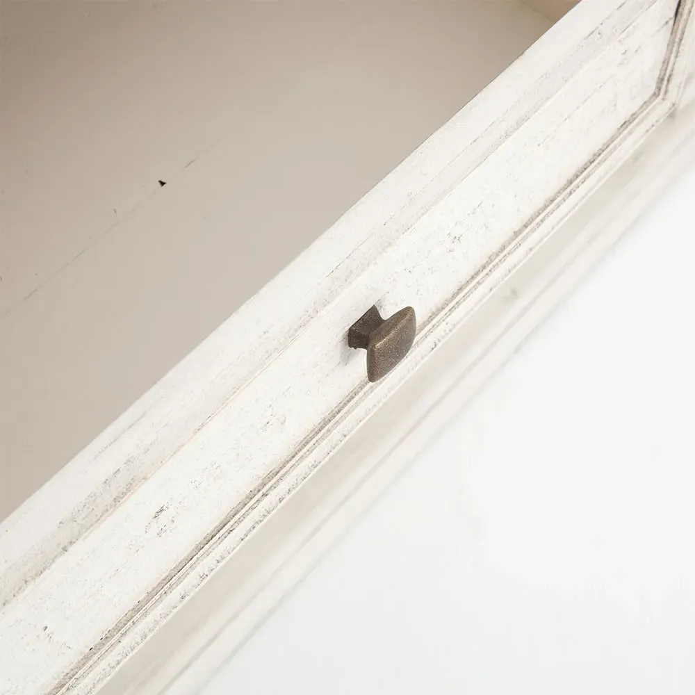 Chabert French Country Sideboard - White, Reclaimed Wood