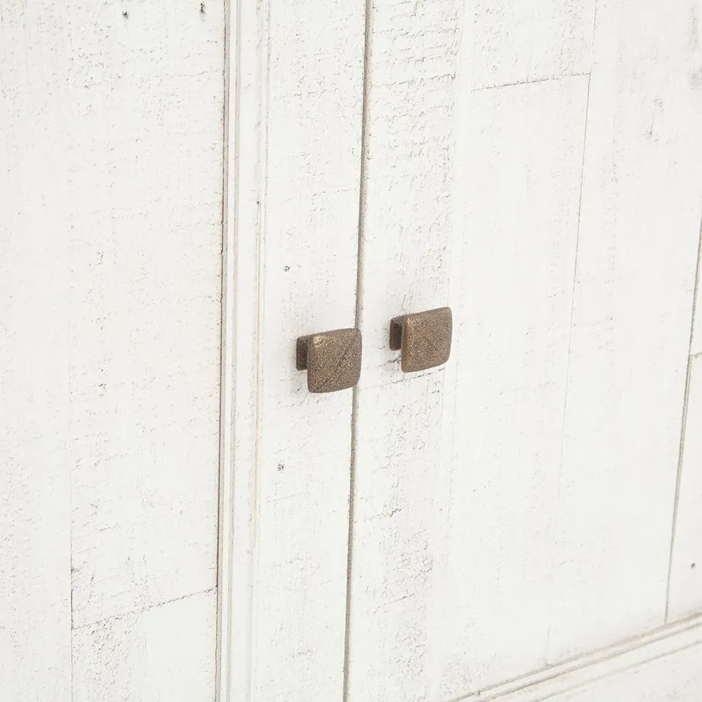 Chabert French Country Sideboard - White, Reclaimed Wood