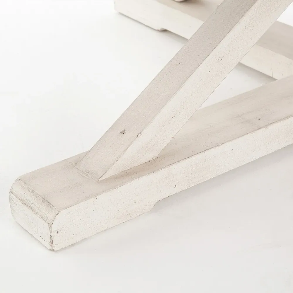 Chabert French Extendable Dining Table - Natural Beige, Reclaimed Wood