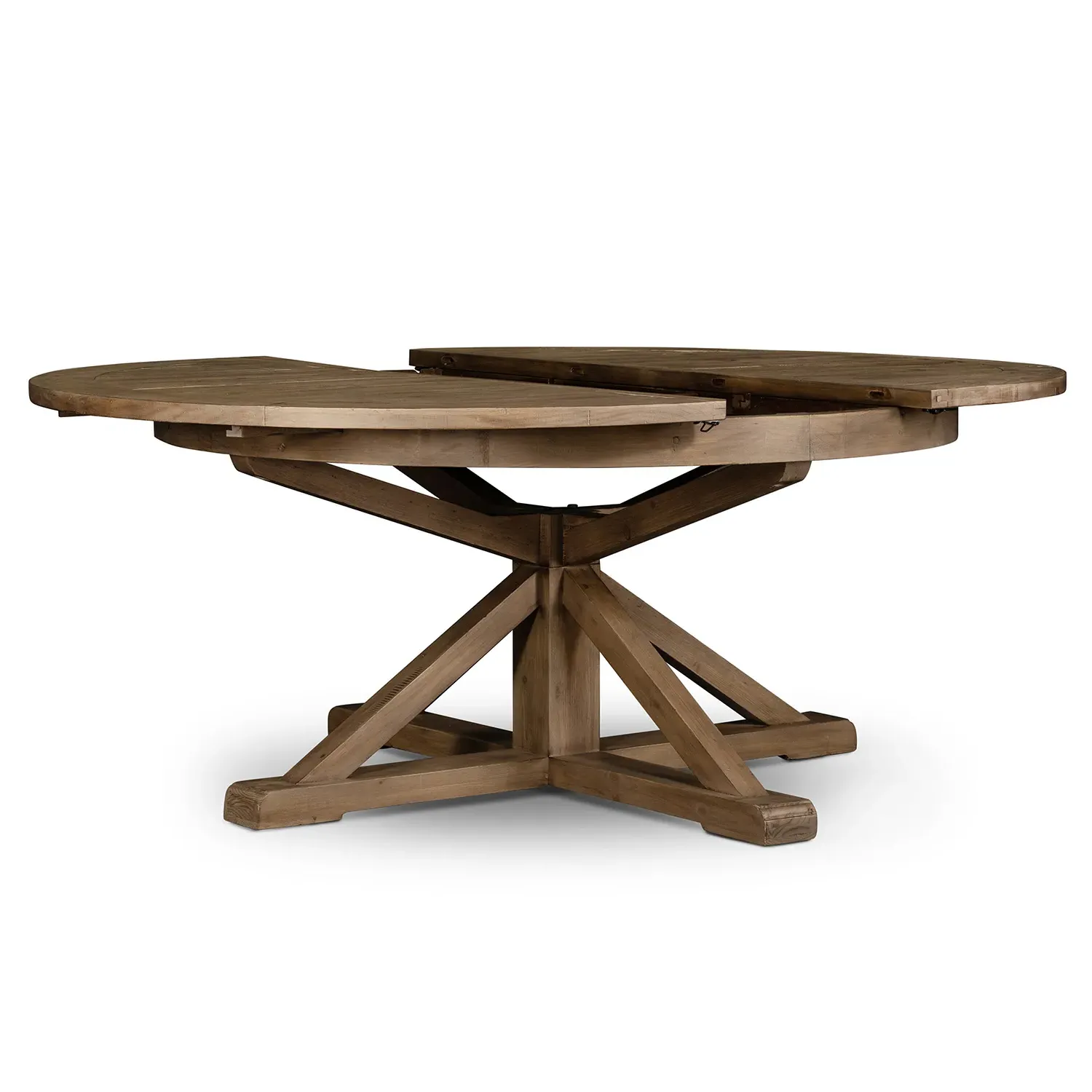 Chabert Large Extendable Dining Table - Sundried Ash, Reclaimed Wood