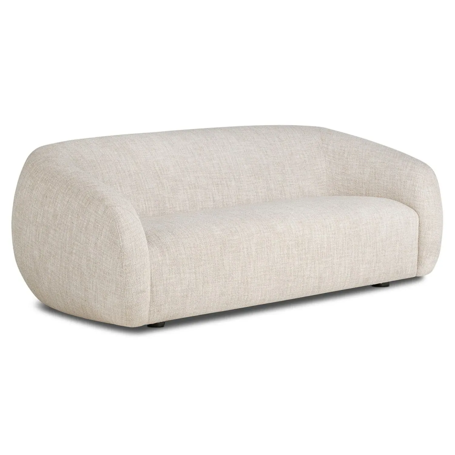 Channing Curved Sofa - Yuma Cream