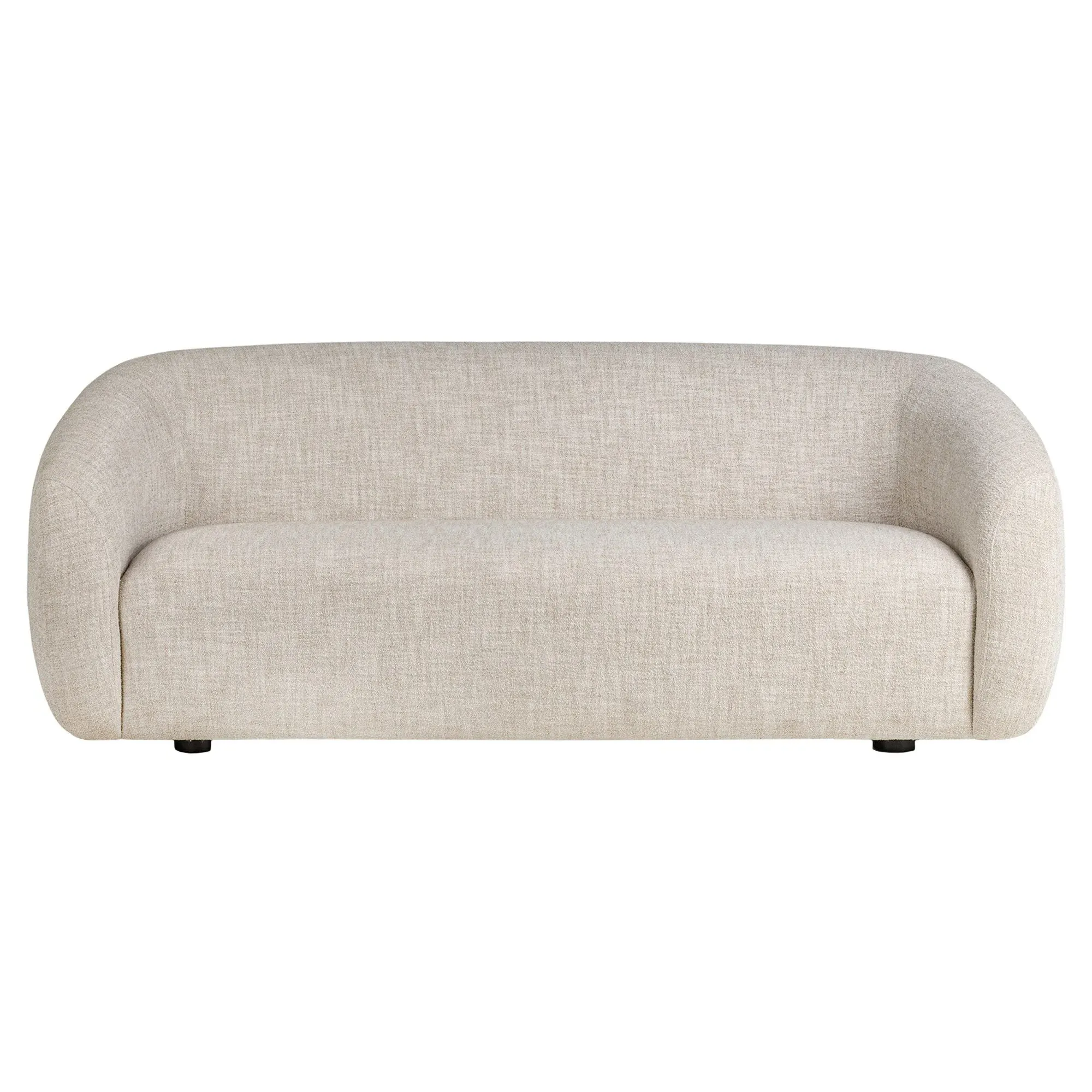Channing Curved Sofa - Yuma Cream image