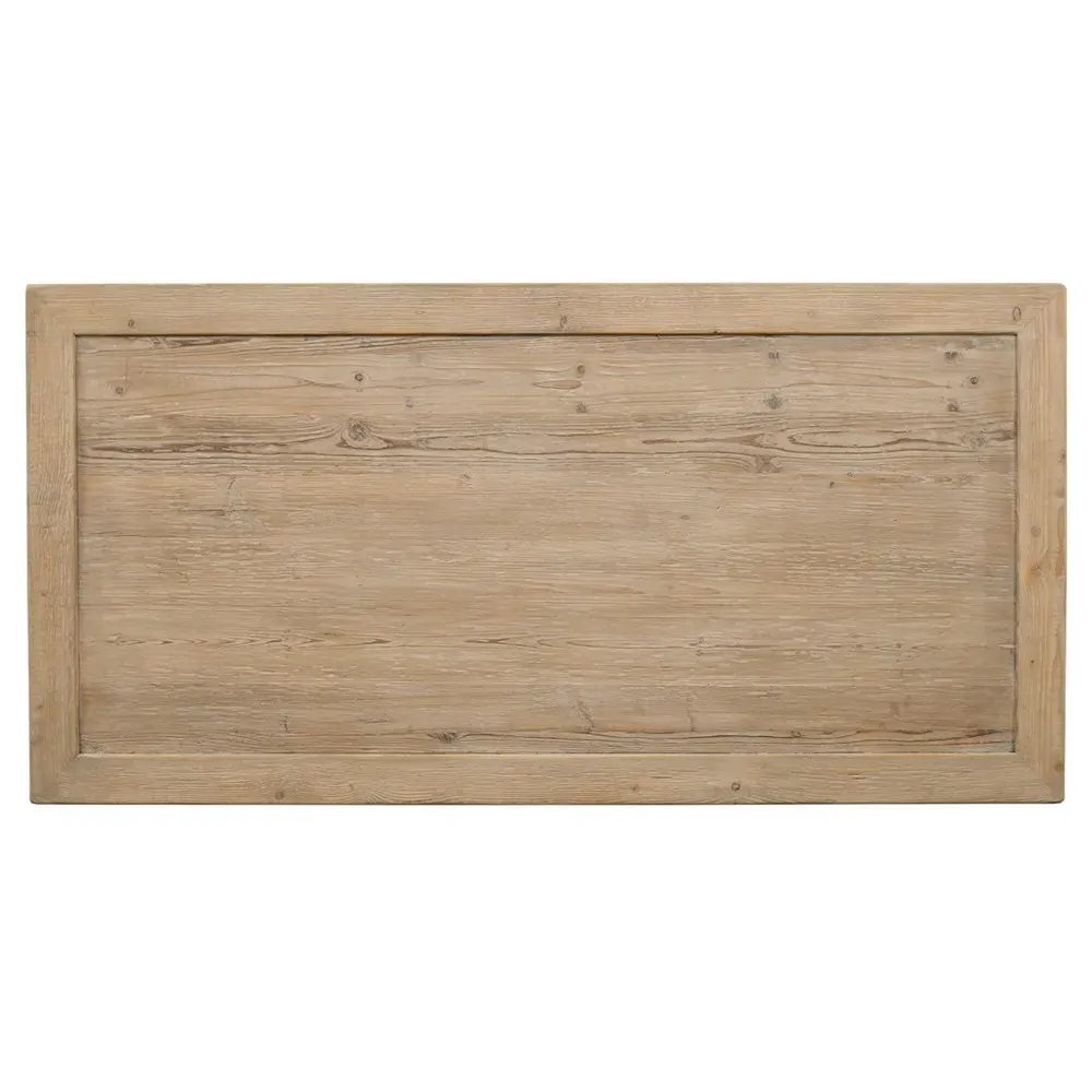 Chantria Square Coffee Table - Brown, Pine Wood