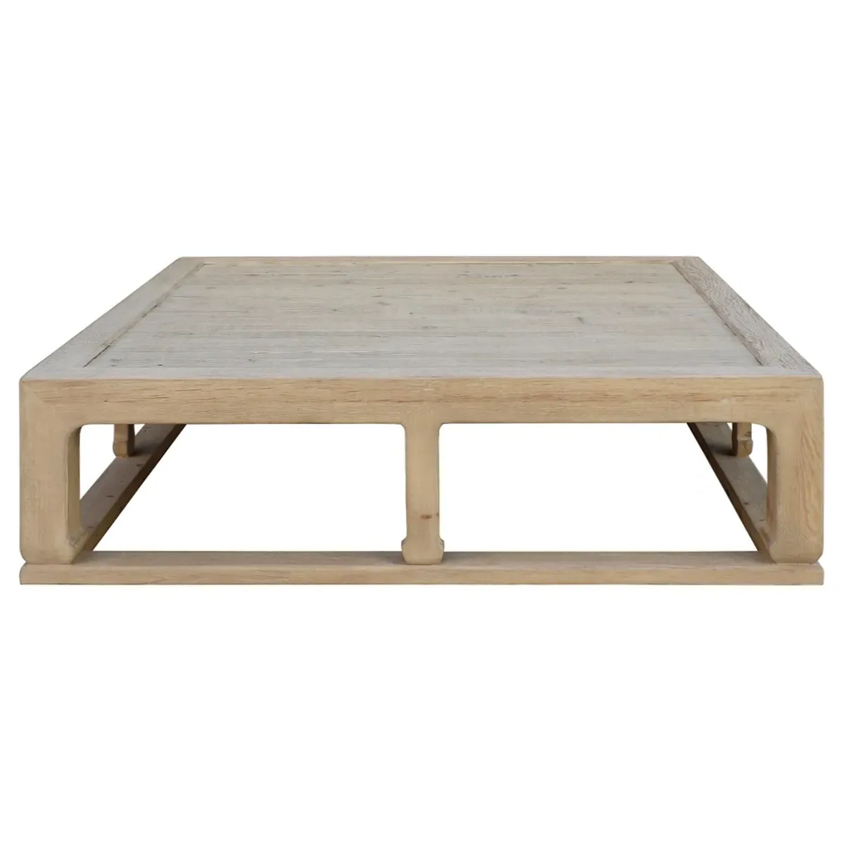 Chantria Square Coffee Table - Brown, Pine Wood image