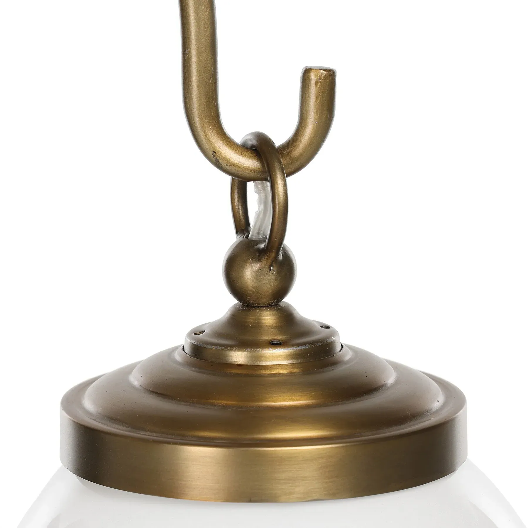 Charisse Globe Chandelier - Aged Brass, Iron