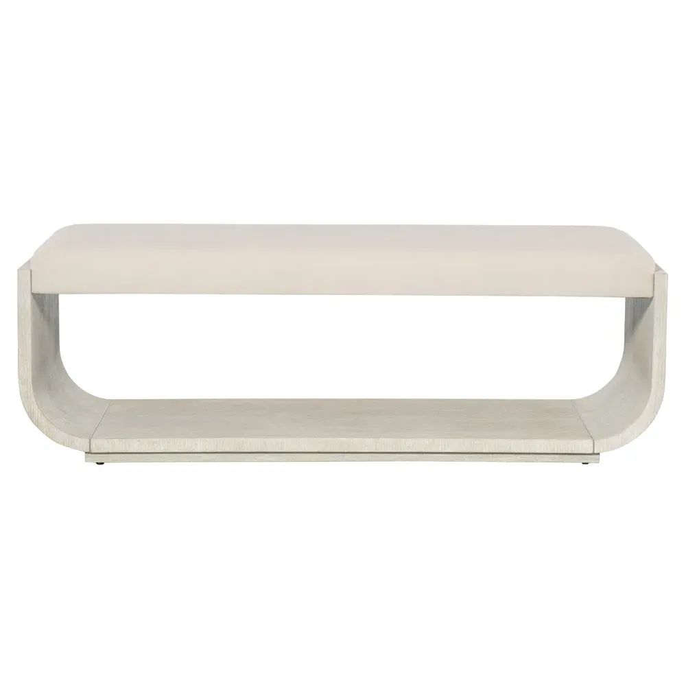 Charlene Bedroom Bench - Cream, Oak