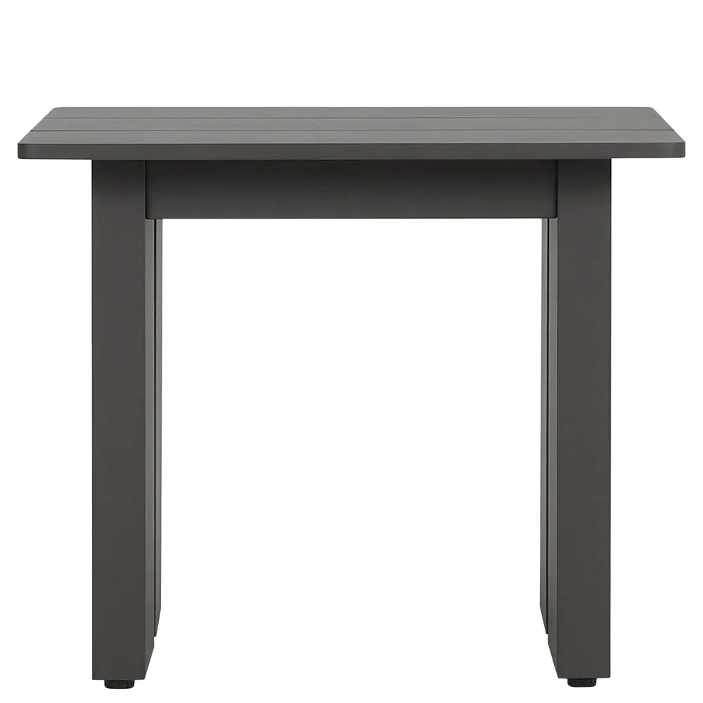 Charles Square Outdoor Side Table - Dark Bronze, Aluminum image