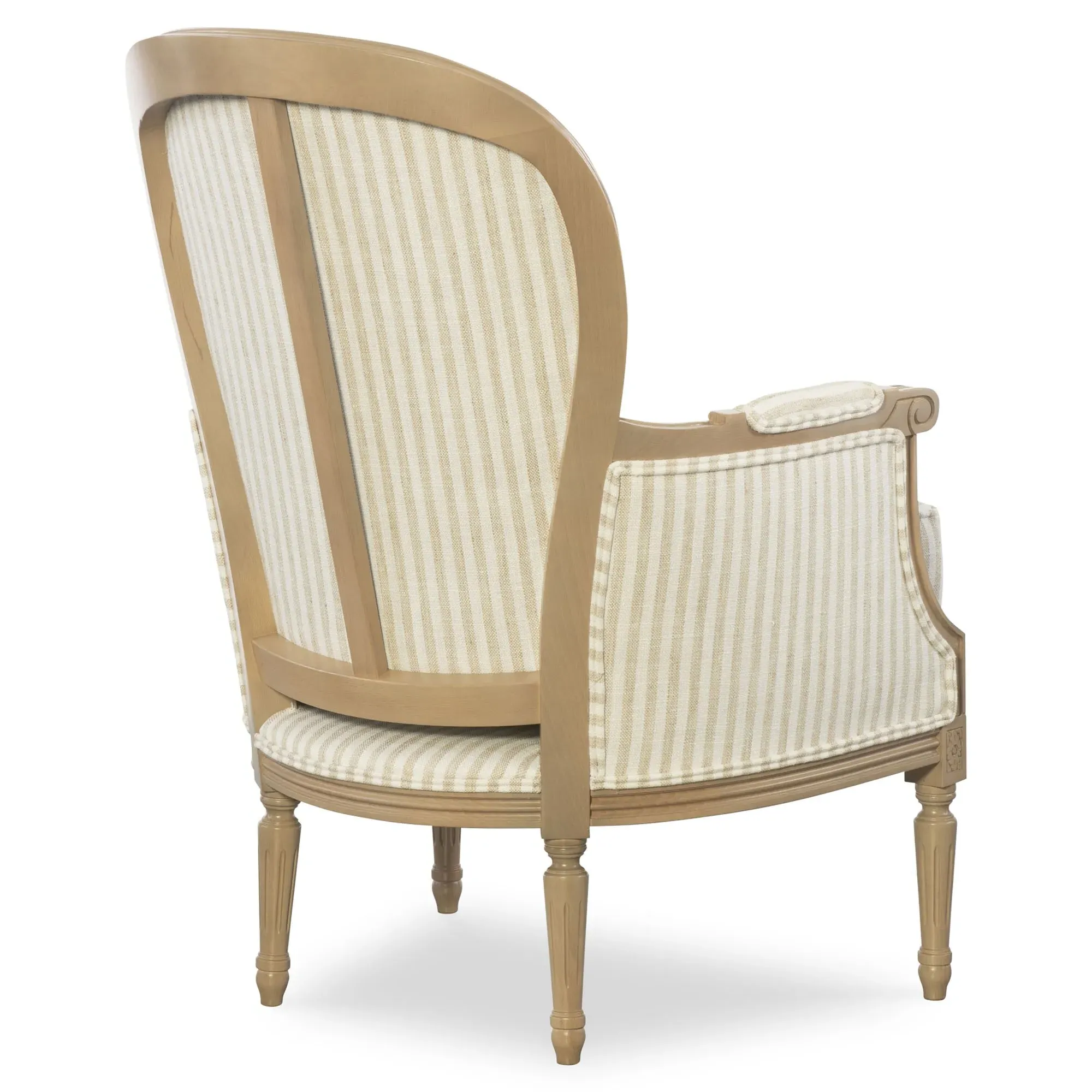 Charlotte French Country Arm Chair - Brown, Wood