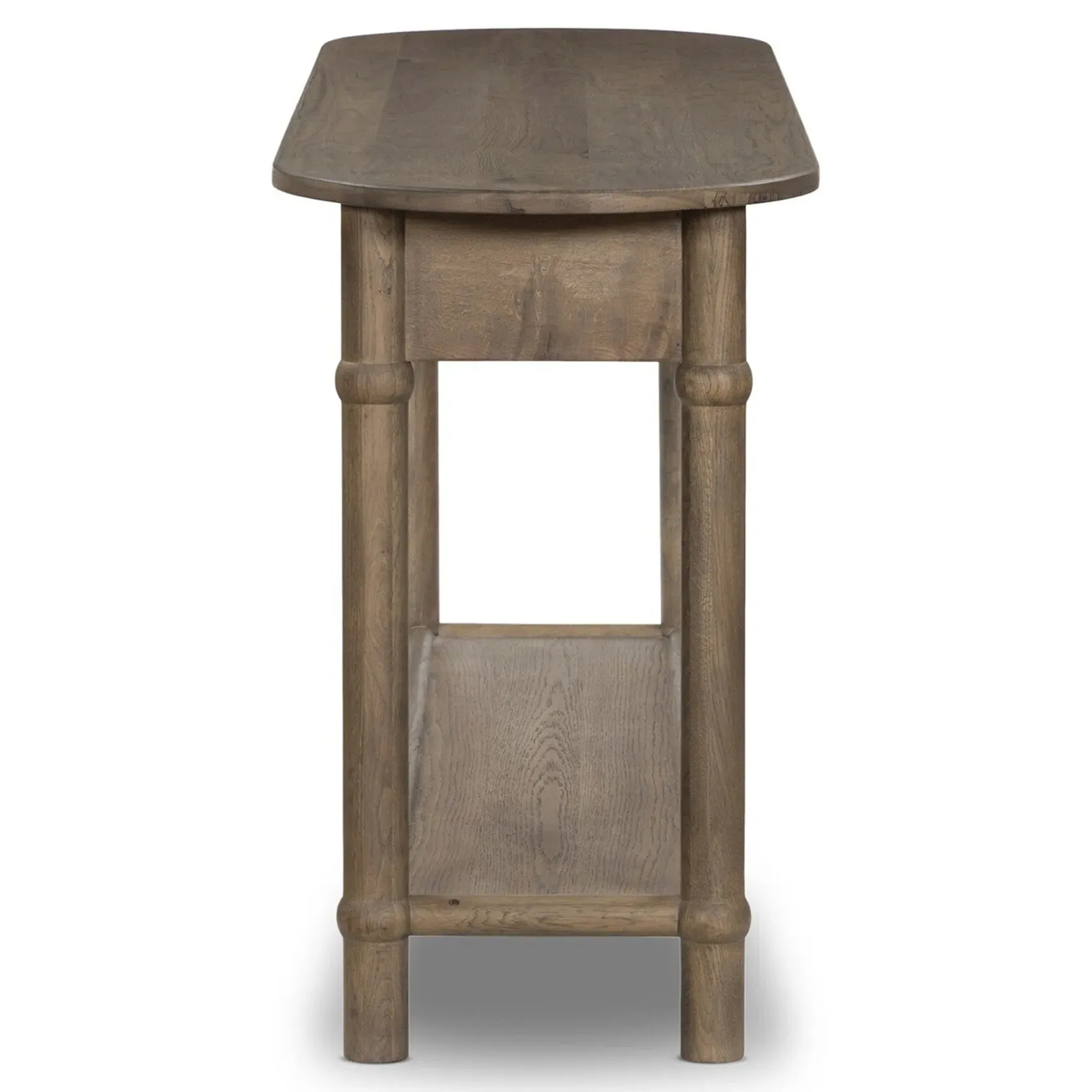 Charnes Console Table with Drawers - Natural, Oak