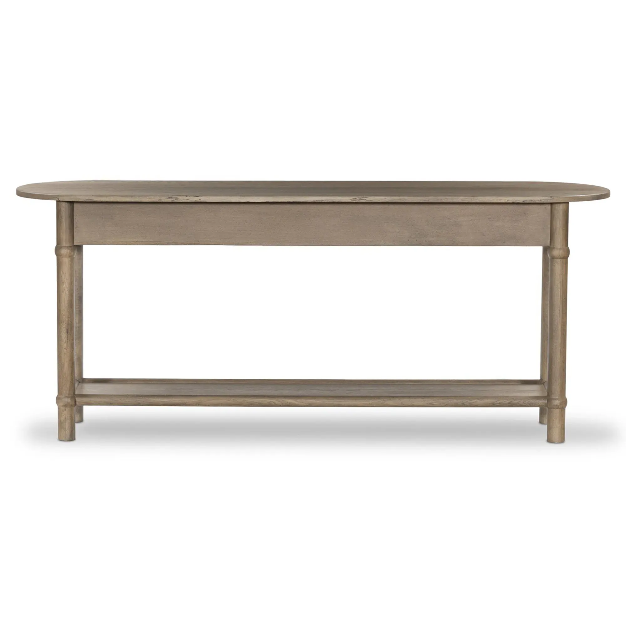 Charnes Console Table with Drawers - Natural, Oak