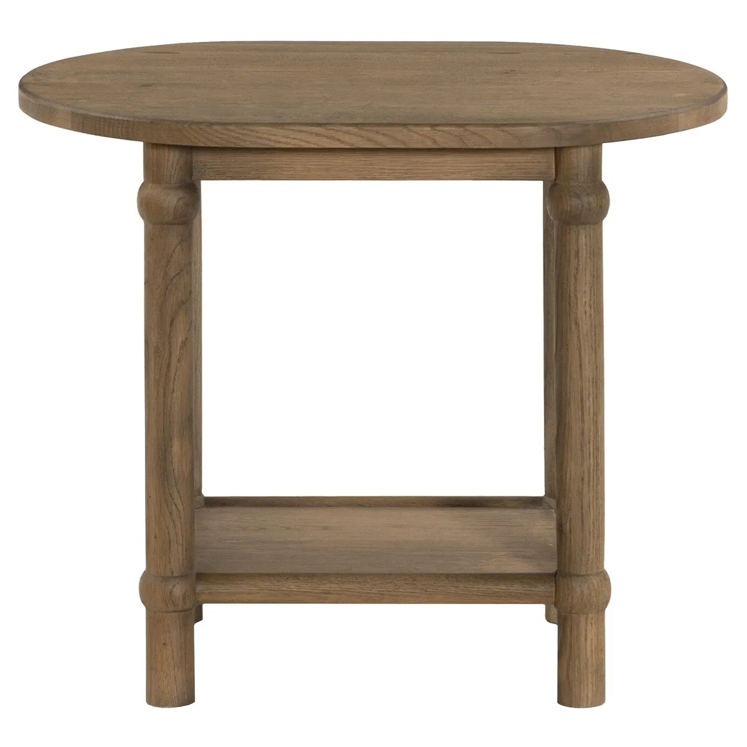 Charnes End Table with Shelf - Natural, Oak image