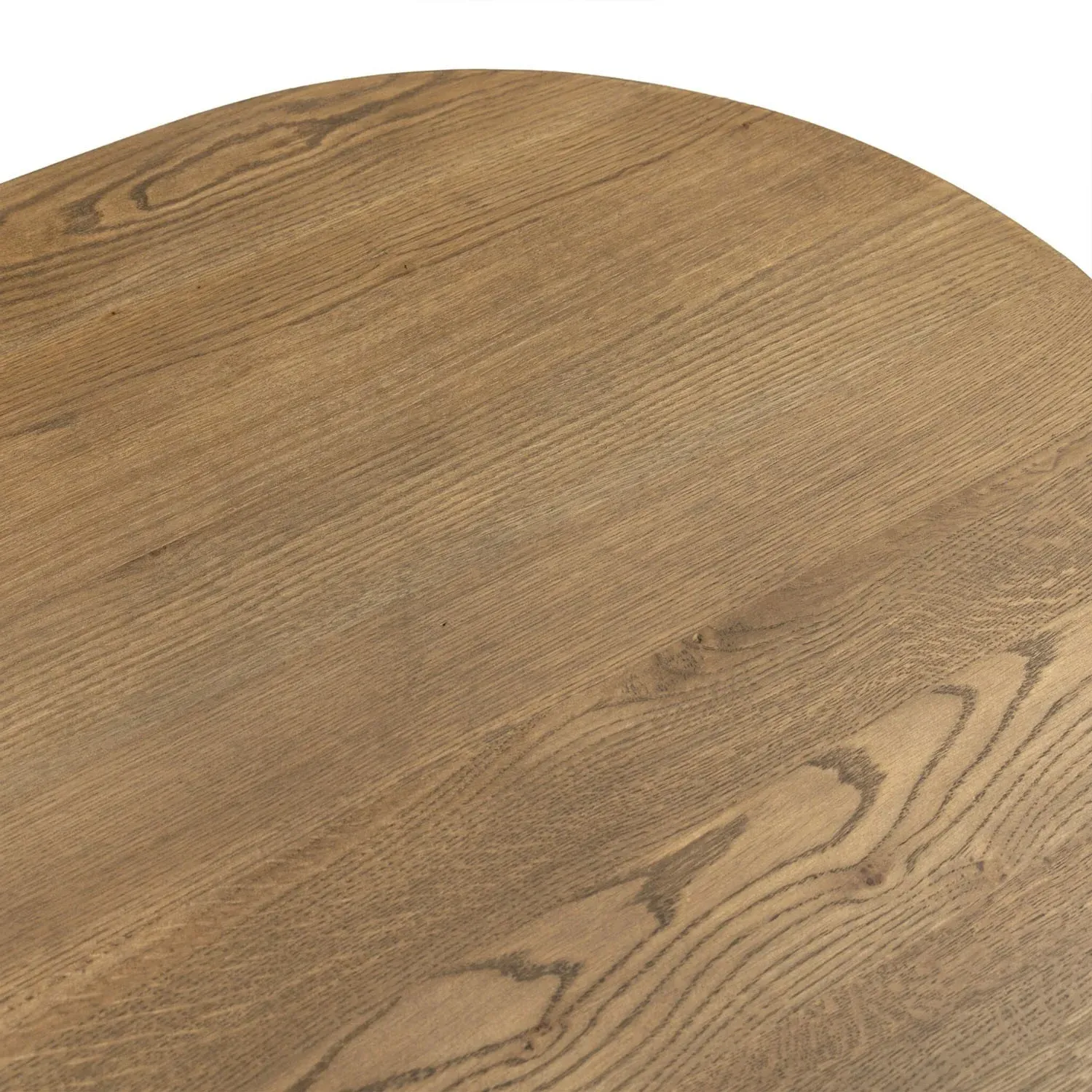 Charnes Oval Coffee Table with Shelf - Natural, Oak