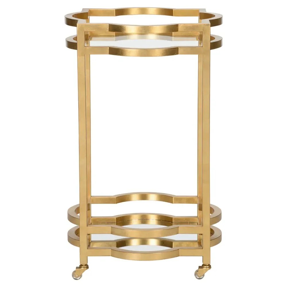 Chase Bar Cart - Gold, Metal image