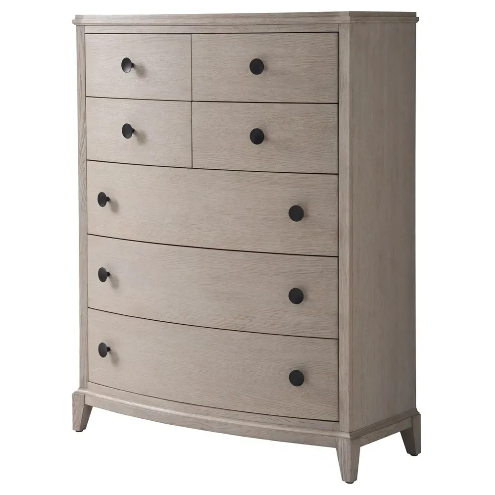 Chelle Tall Chest - Brown, Wood