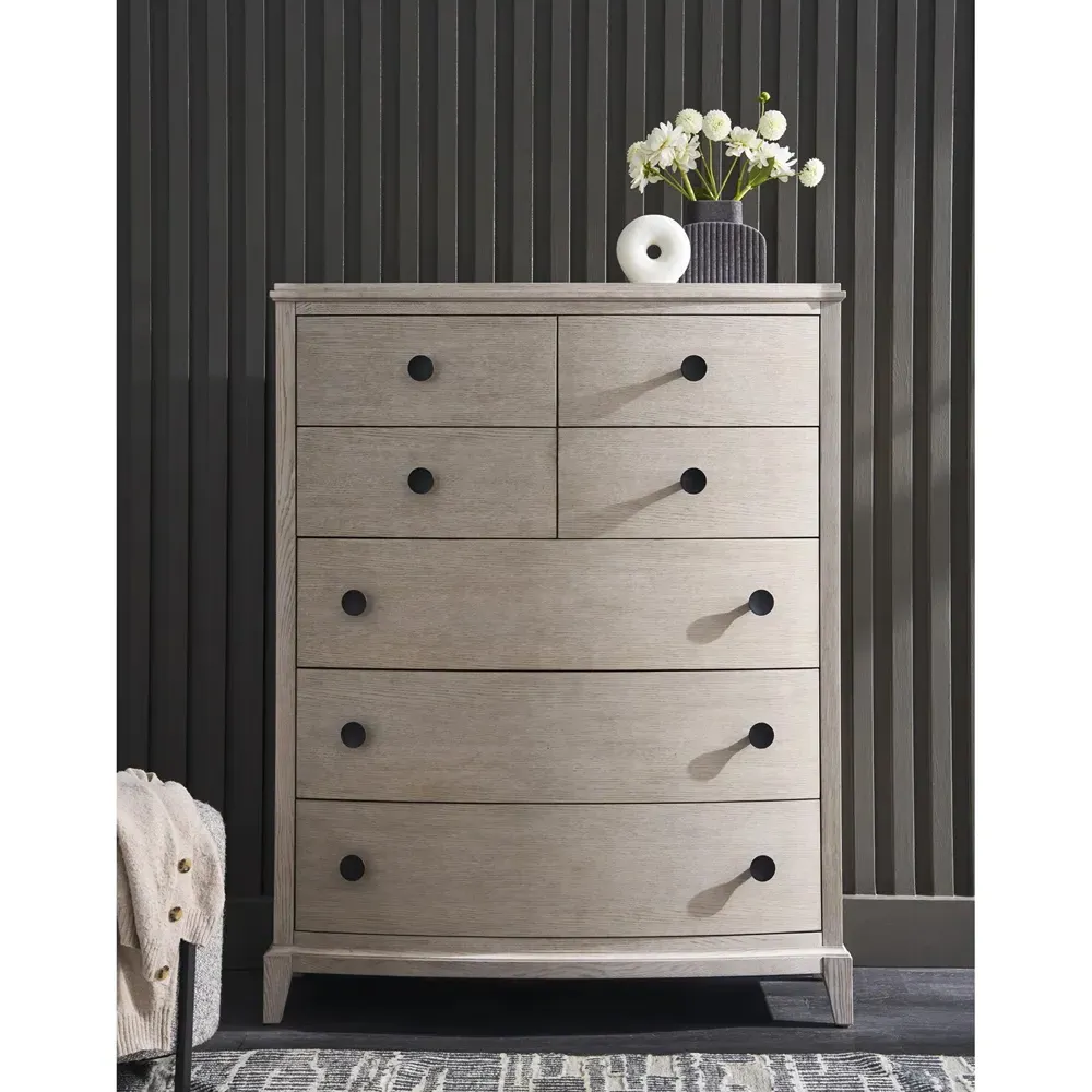 Chelle Tall Chest - Brown, Wood