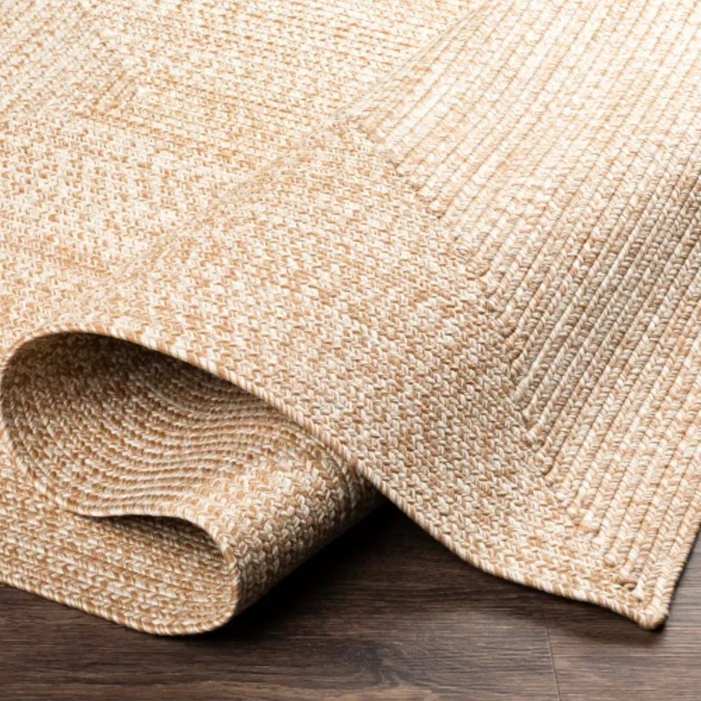 Chelsea 10x13 Textured Indoor Outdoor Rug - Brown, Polypropylene