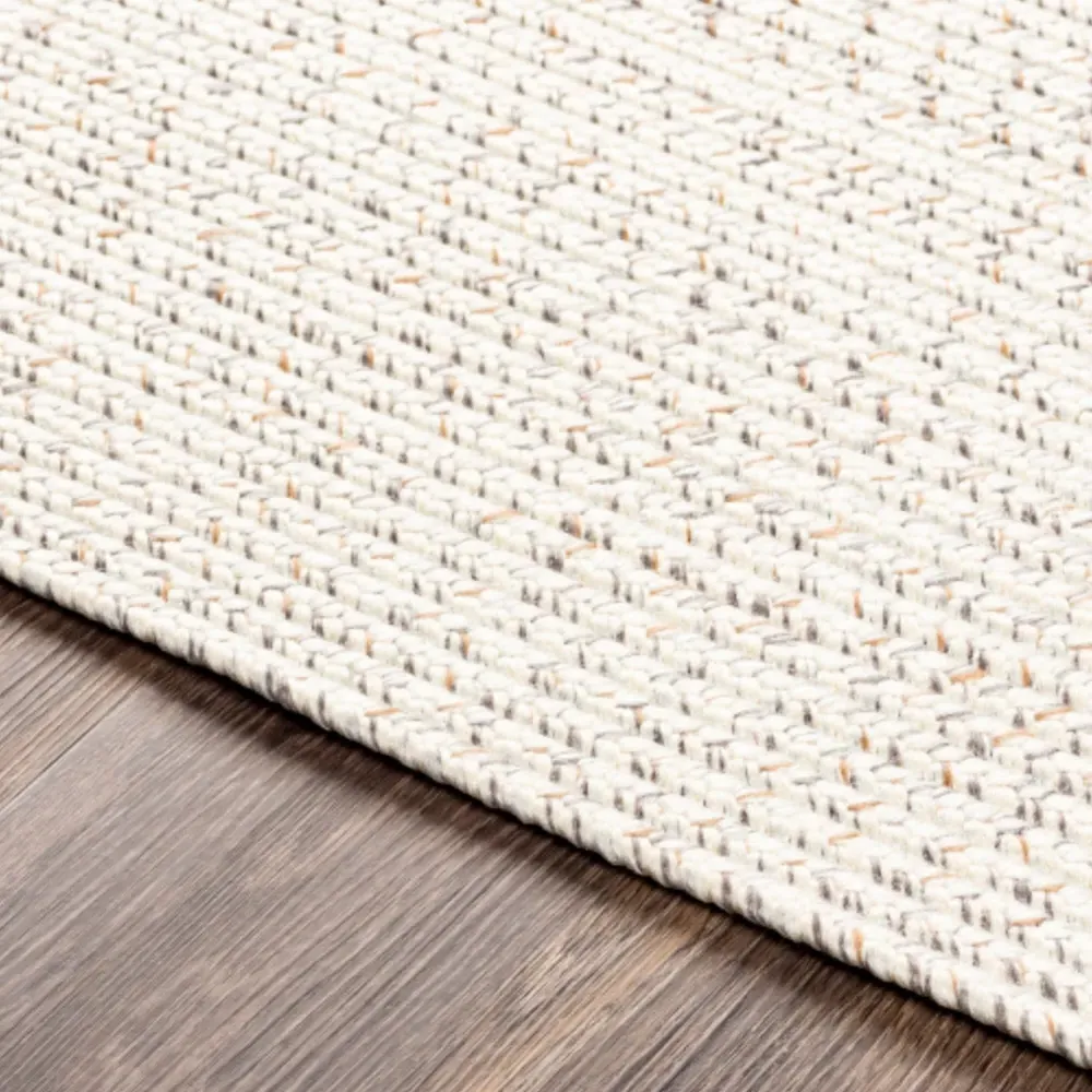 Chelsea 2.5x8 Textured Indoor Outdoor Rug - Beige, Polypropylene