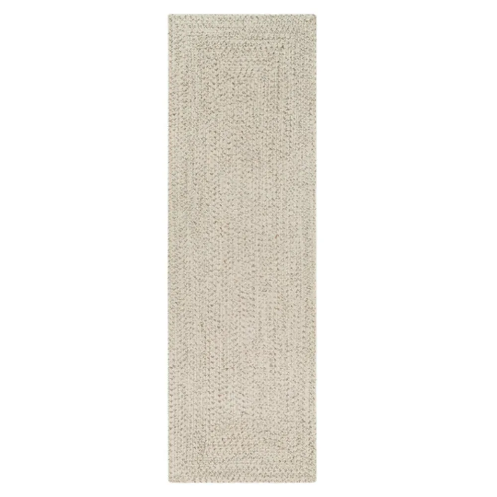 Chelsea 2.5x8 Textured Indoor Outdoor Rug - Beige, Polypropylene