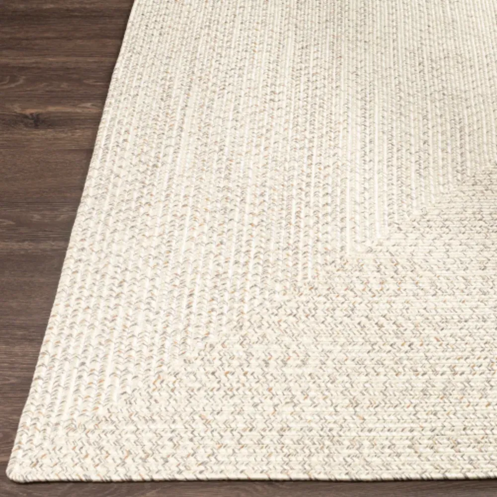 Chelsea 3x5 Textured Indoor Outdoor Rug - Beige, Polypropylene