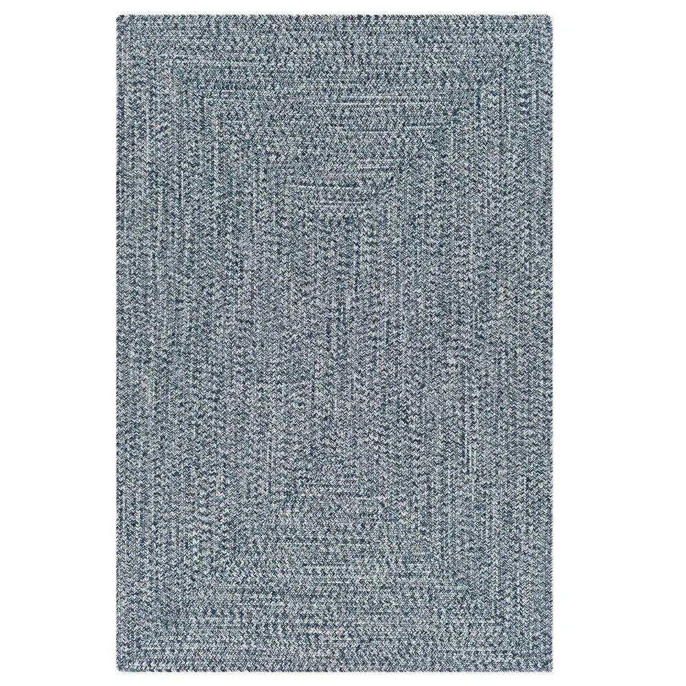 Chelsea 3x5 Textured Indoor Outdoor Rug - Blue, Polypropylene