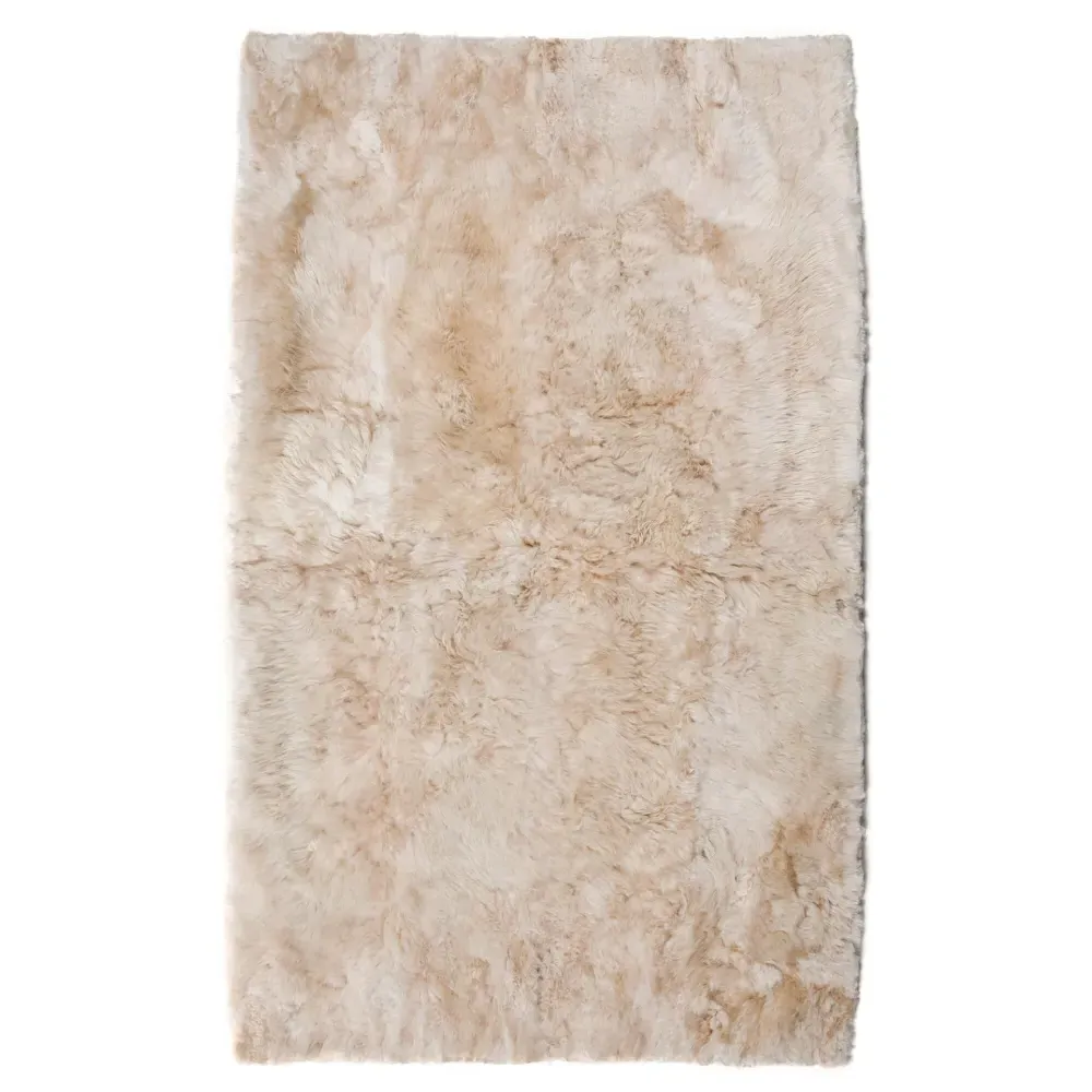 Chelsea 5x8 Rug - Beige, Alpaca