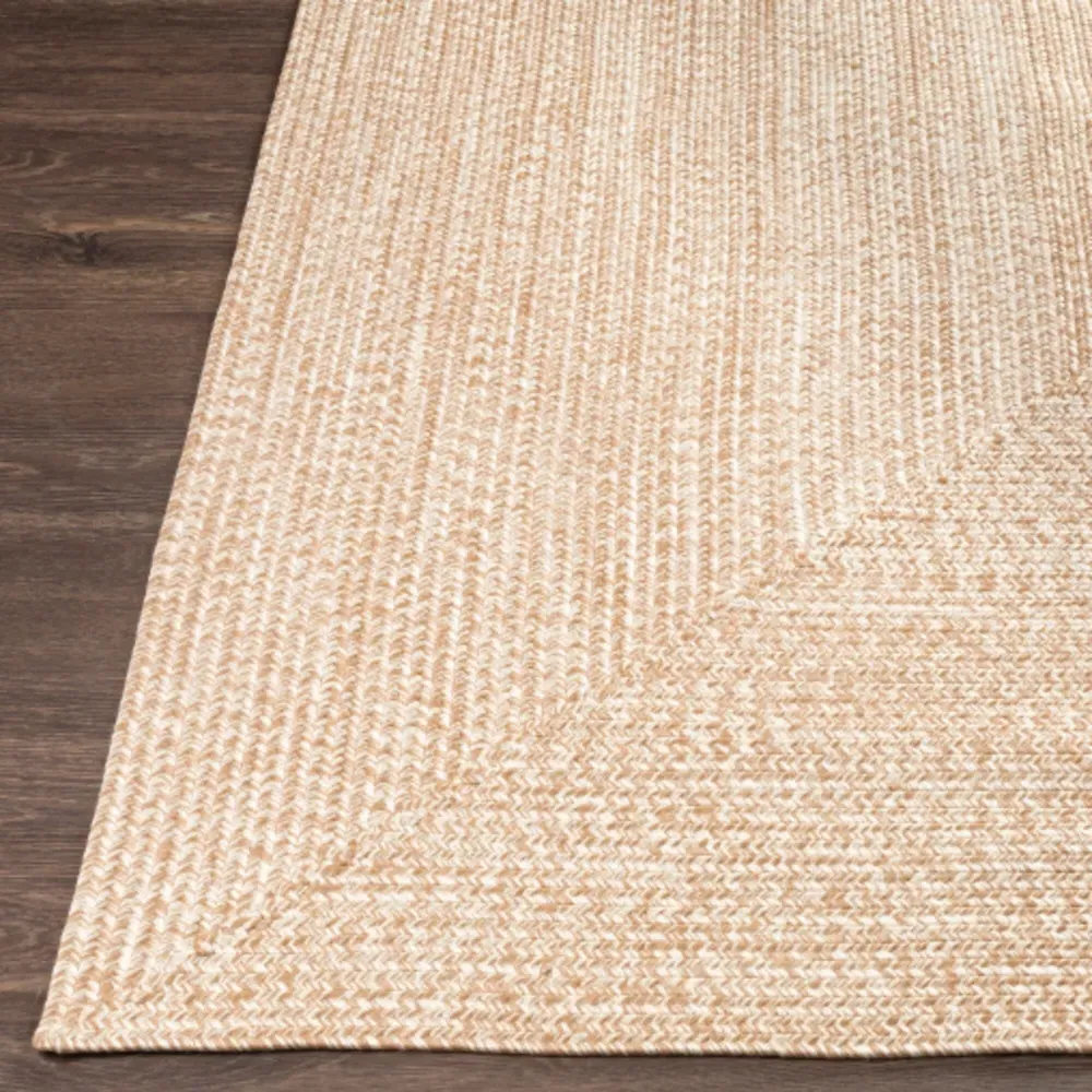 Chelsea 7.5x9.5 Textured Indoor Outdoor Rug - Brown, Polypropylene