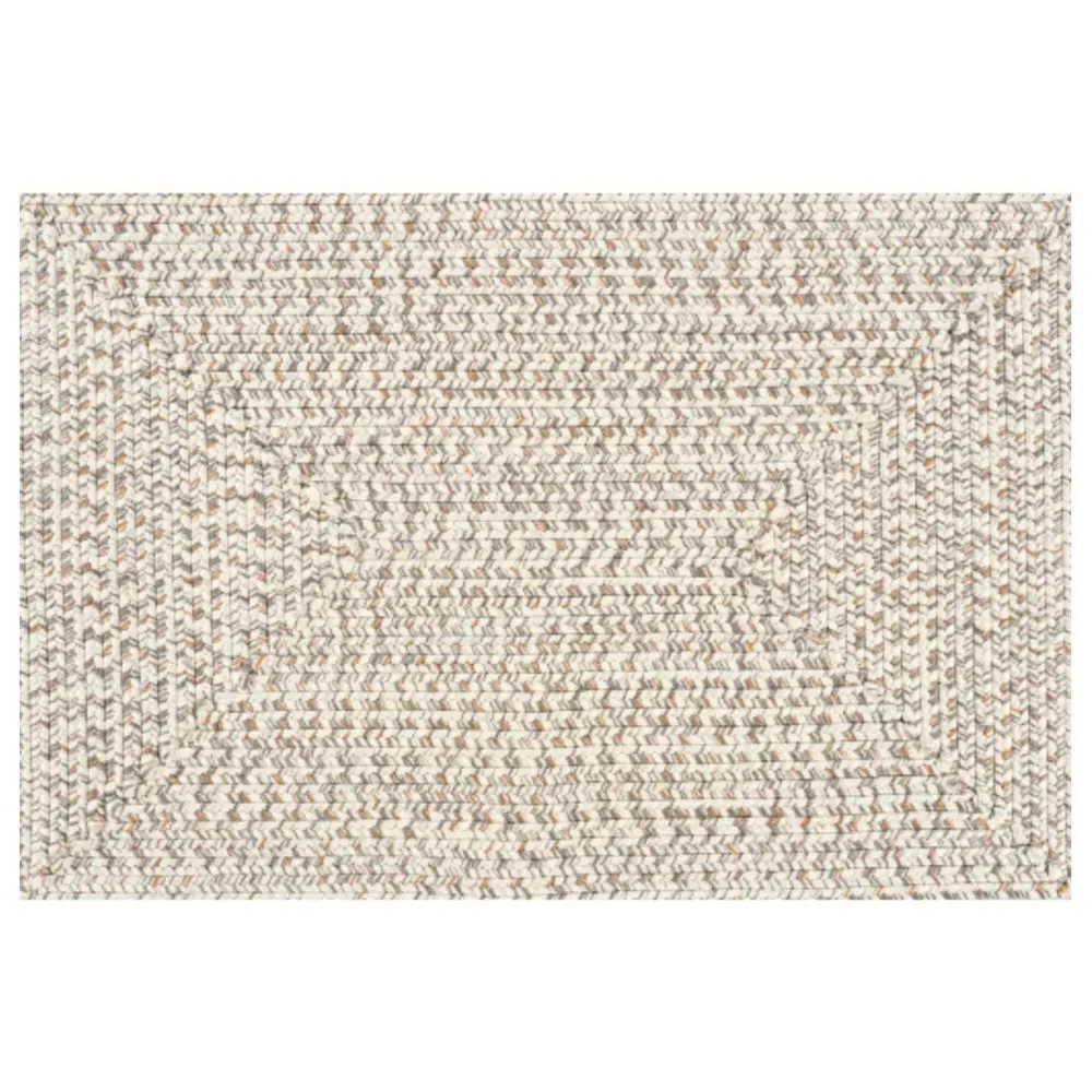 Chelsea 9x12 Textured Indoor Outdoor Rug - Beige, Polypropylene