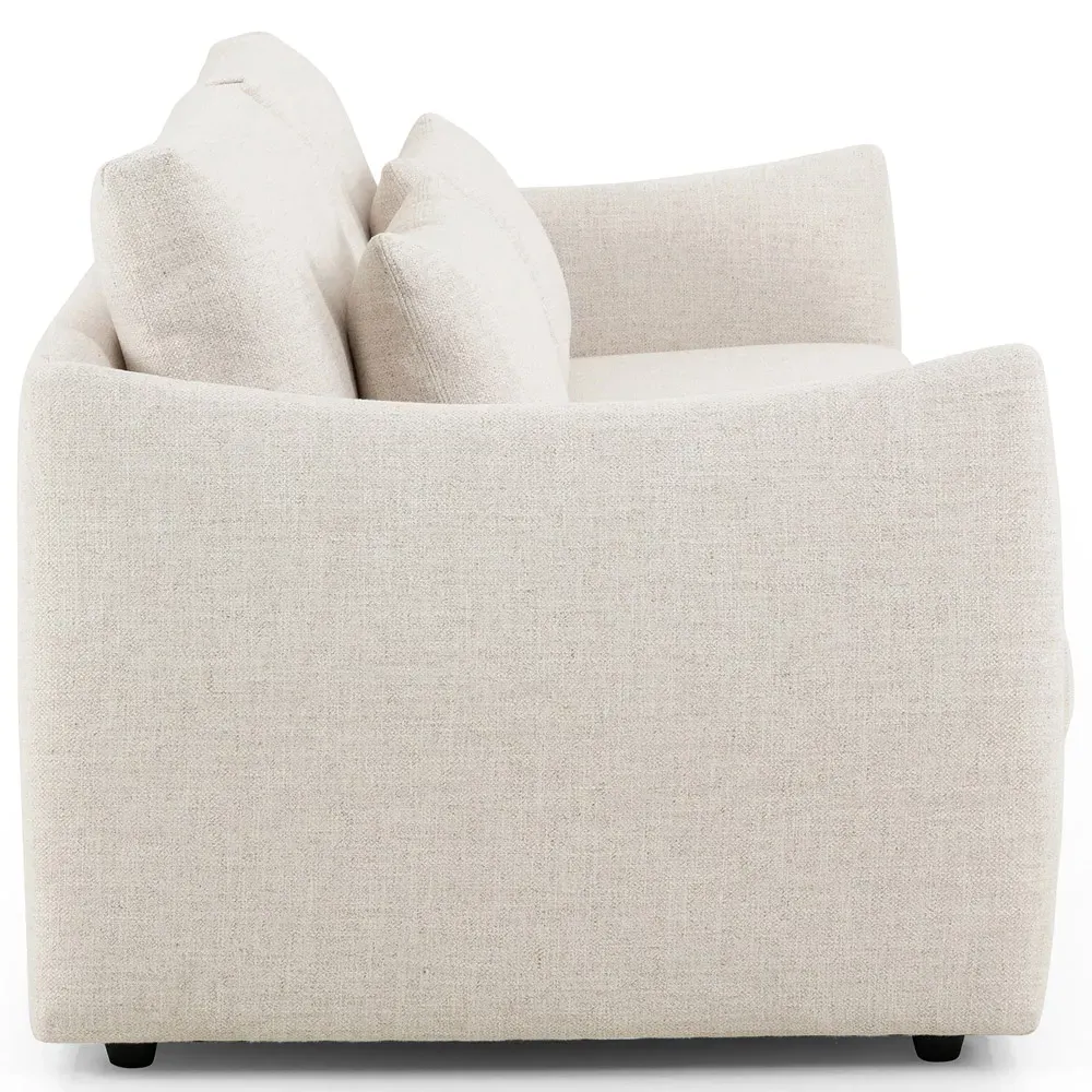 Chelsea Upholstered Cushion Back Sofa - Beige