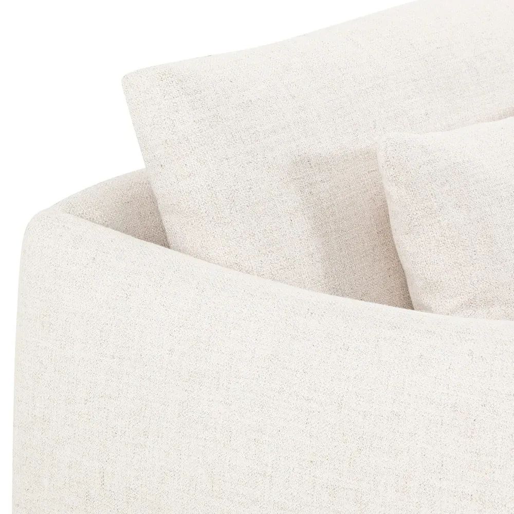 Chelsea Upholstered Cushion Back Sofa - Beige