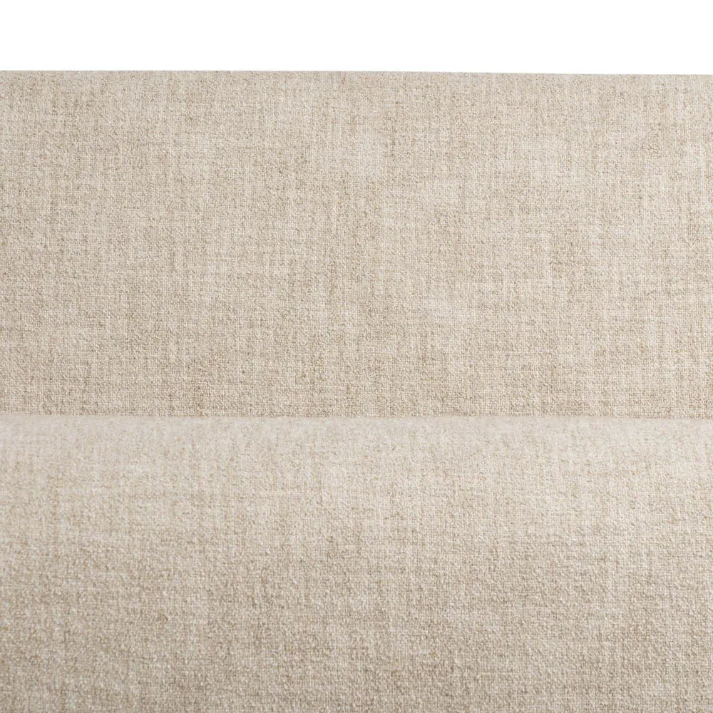 Cherry Curved Sofa - Cream