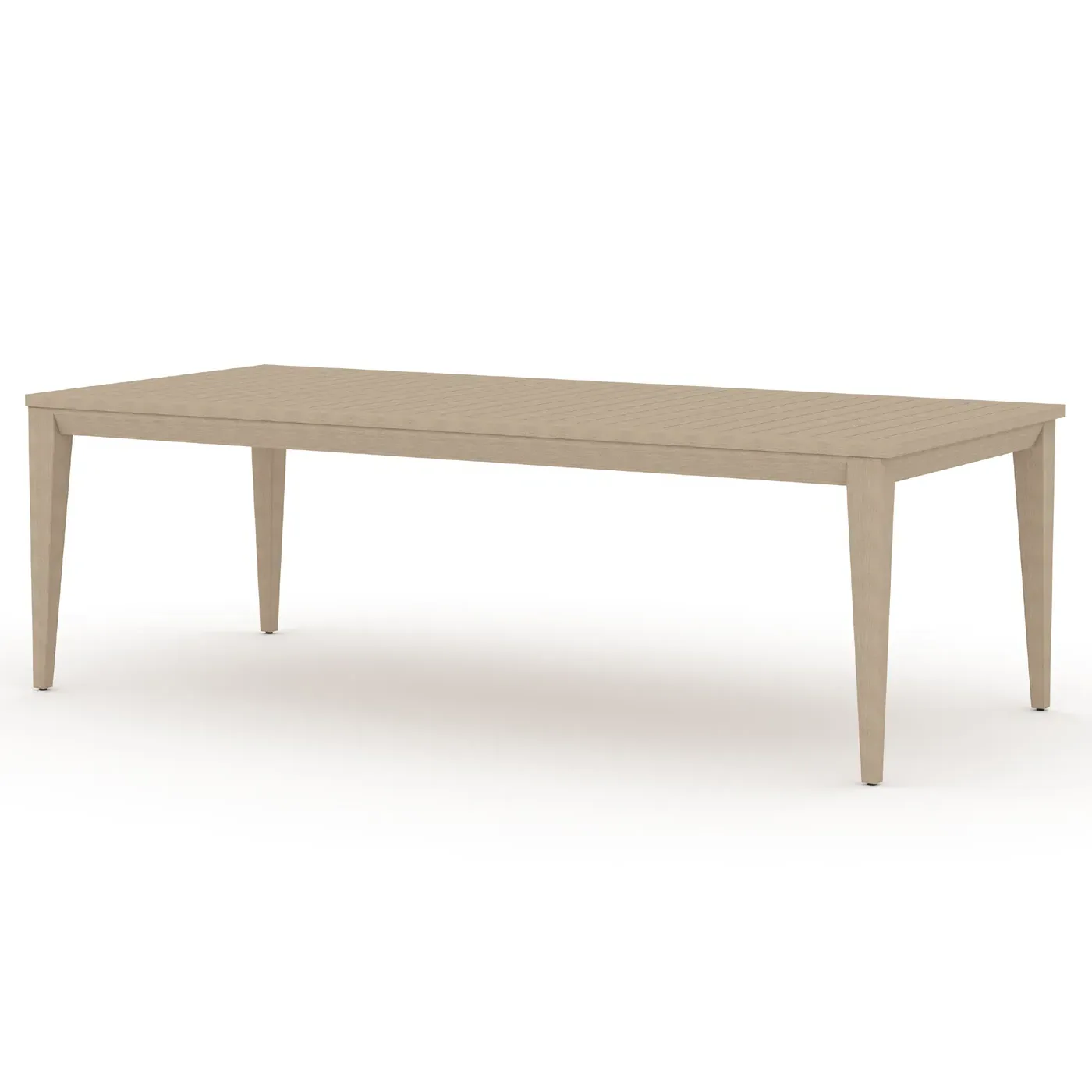 Cheryl Outdoor Dining Table - Natural, Teak Wood