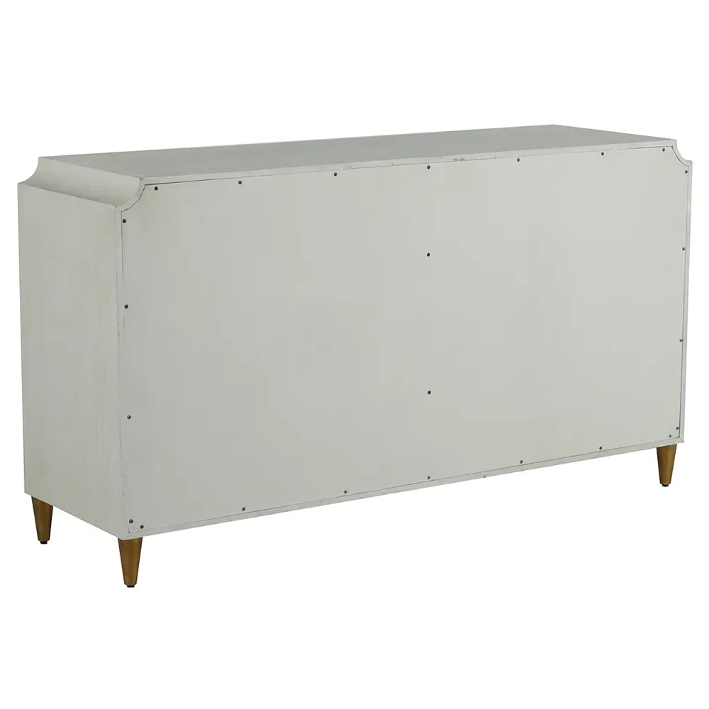 Chiri Double Dresser - White, Mindi Wood
