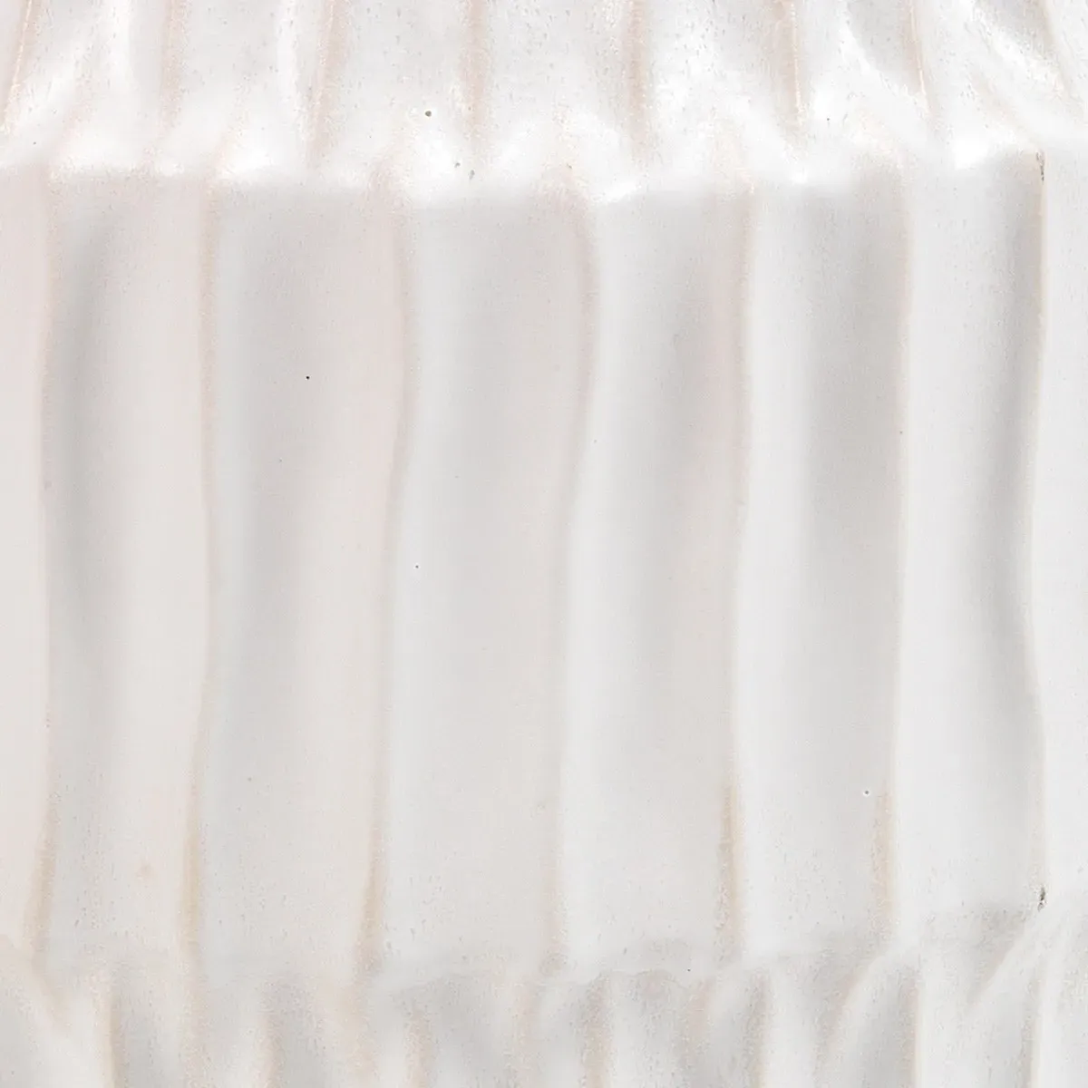 Chiyo Round Side Table - White, Ceramic