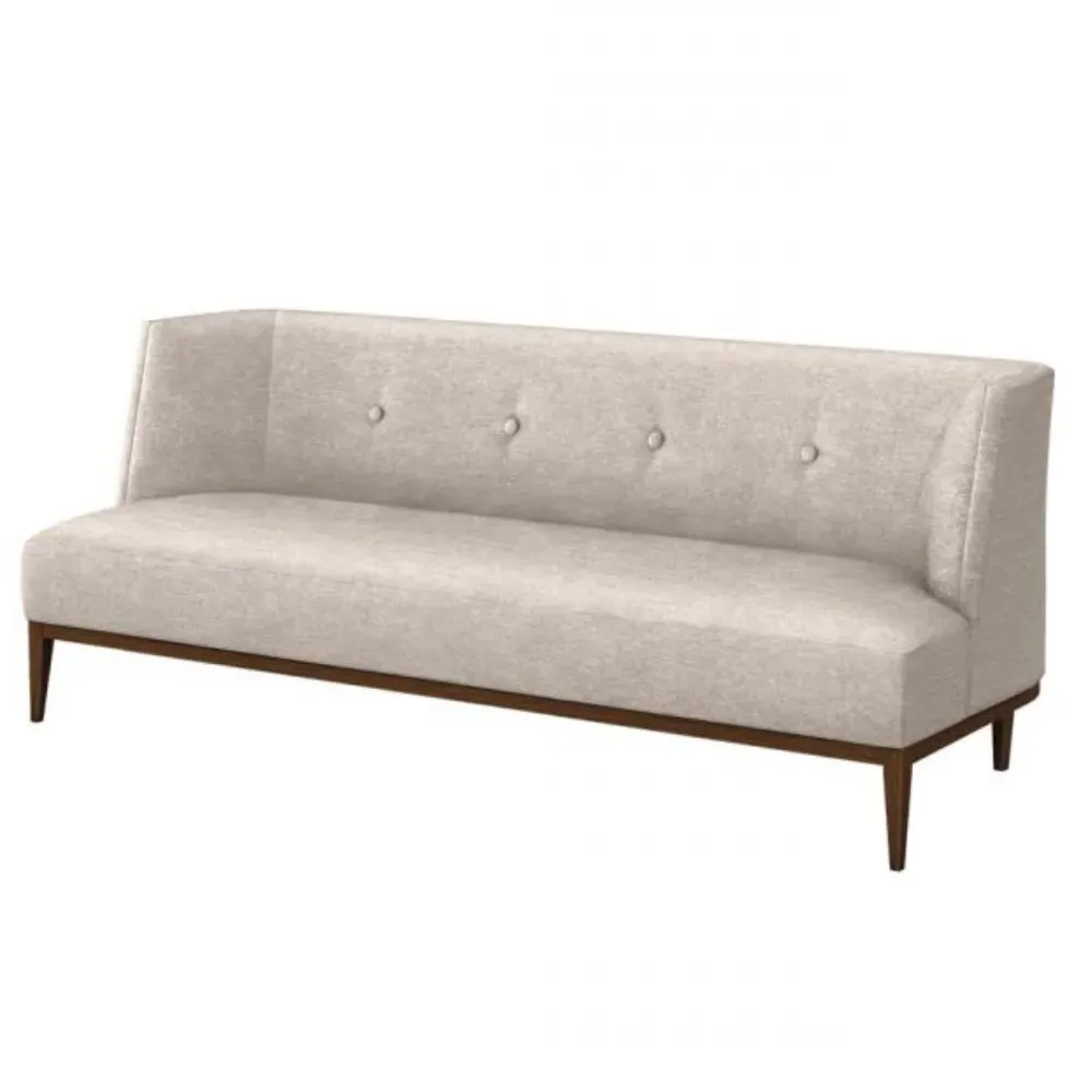 Chloe Tufted Sofa - Bungalow Beige, Chenille