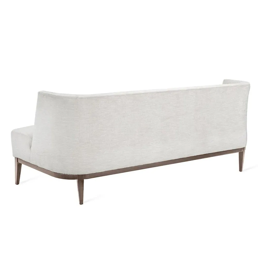 Chloe Tufted Sofa - Pearl, Linen