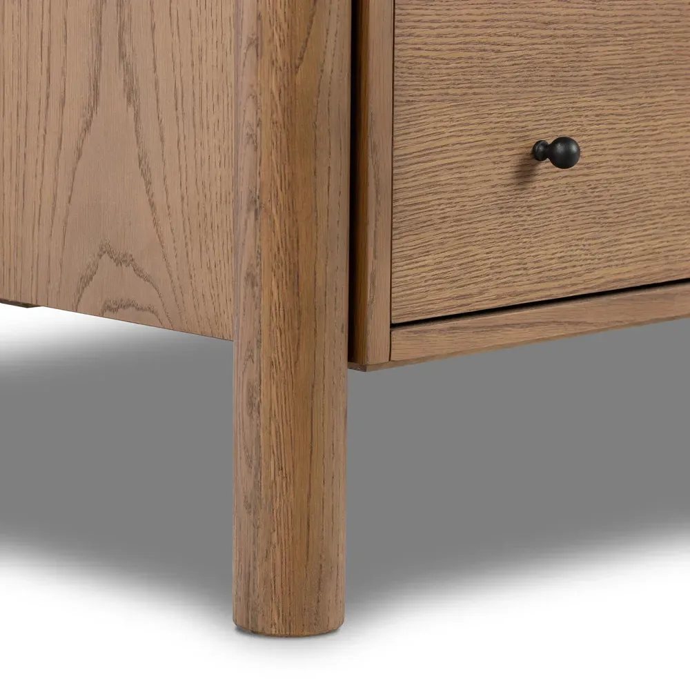 Chris Double Dresser - Brown, Oak