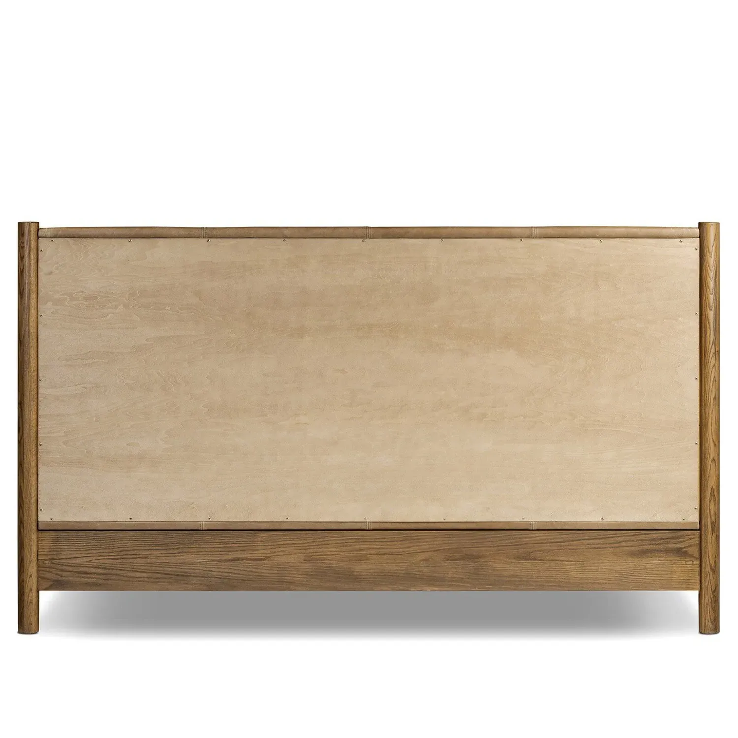 Chris King Size Bed Frame - Brown, Oak