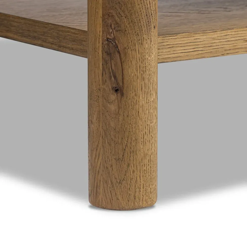 Chris Media Cabinet - Brown, Oak