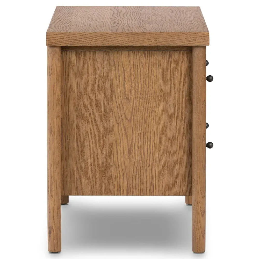 Chris Nightstand - Brown, Oak