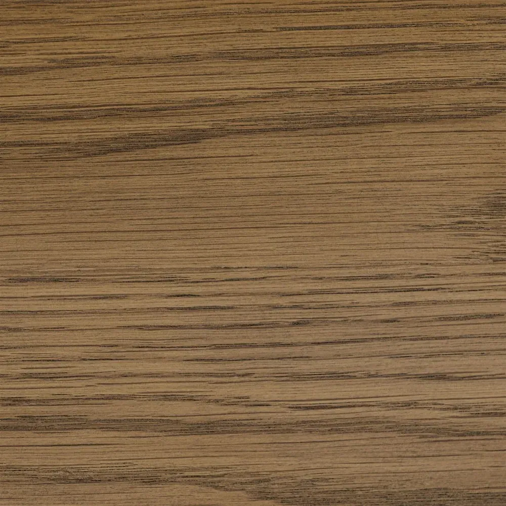 Chris Queen Size Bed Frame - Brown, Oak