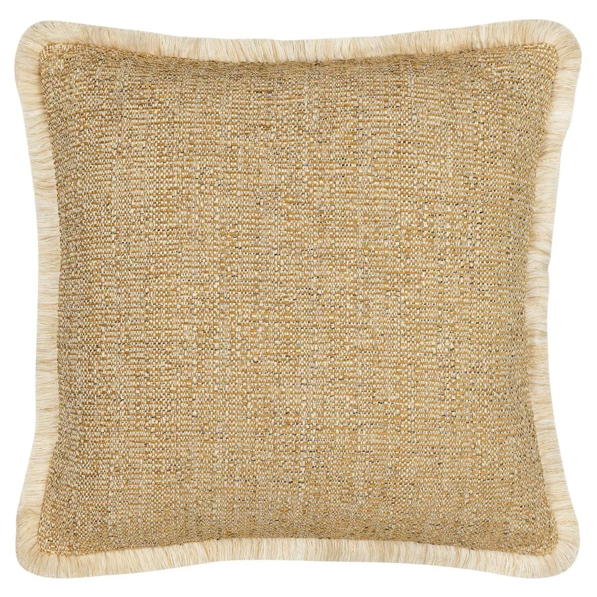 Chris Throw Pillow - Gold, Polyester