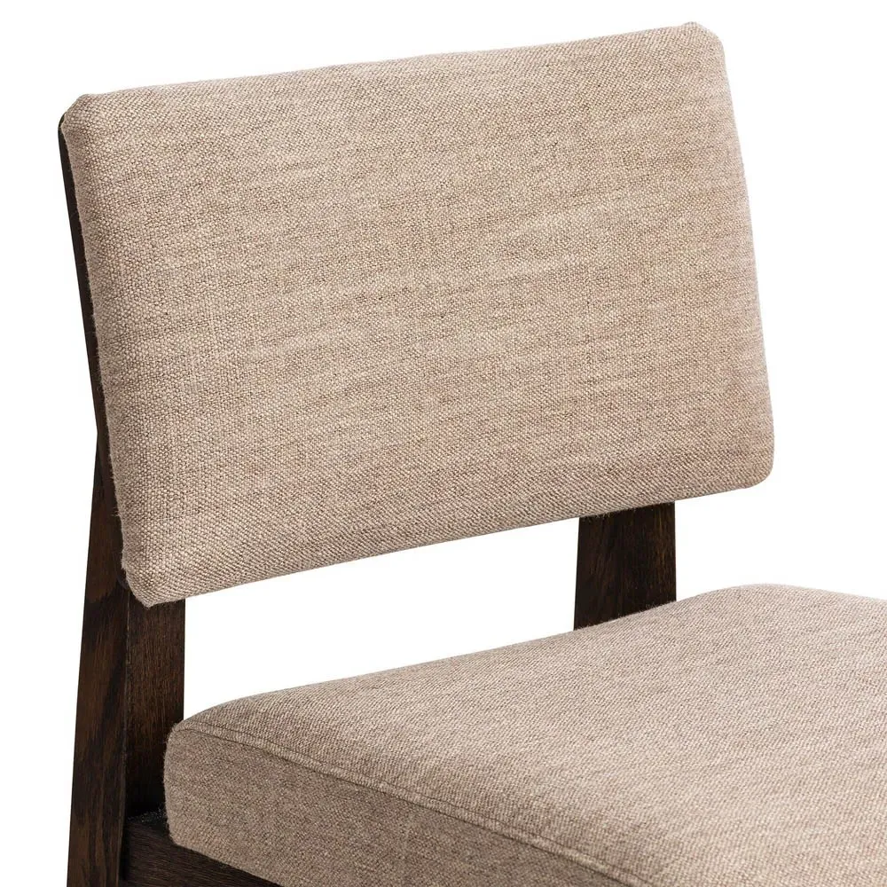 Christian Bar Stool - Beige, Oak