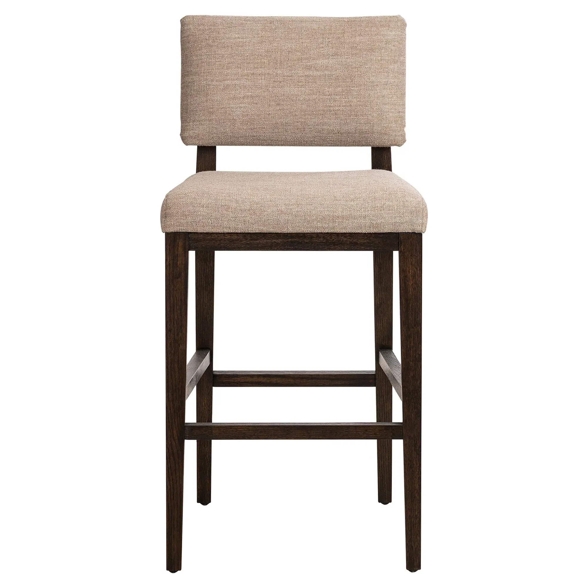 Christian Bar Stool - Beige, Oak