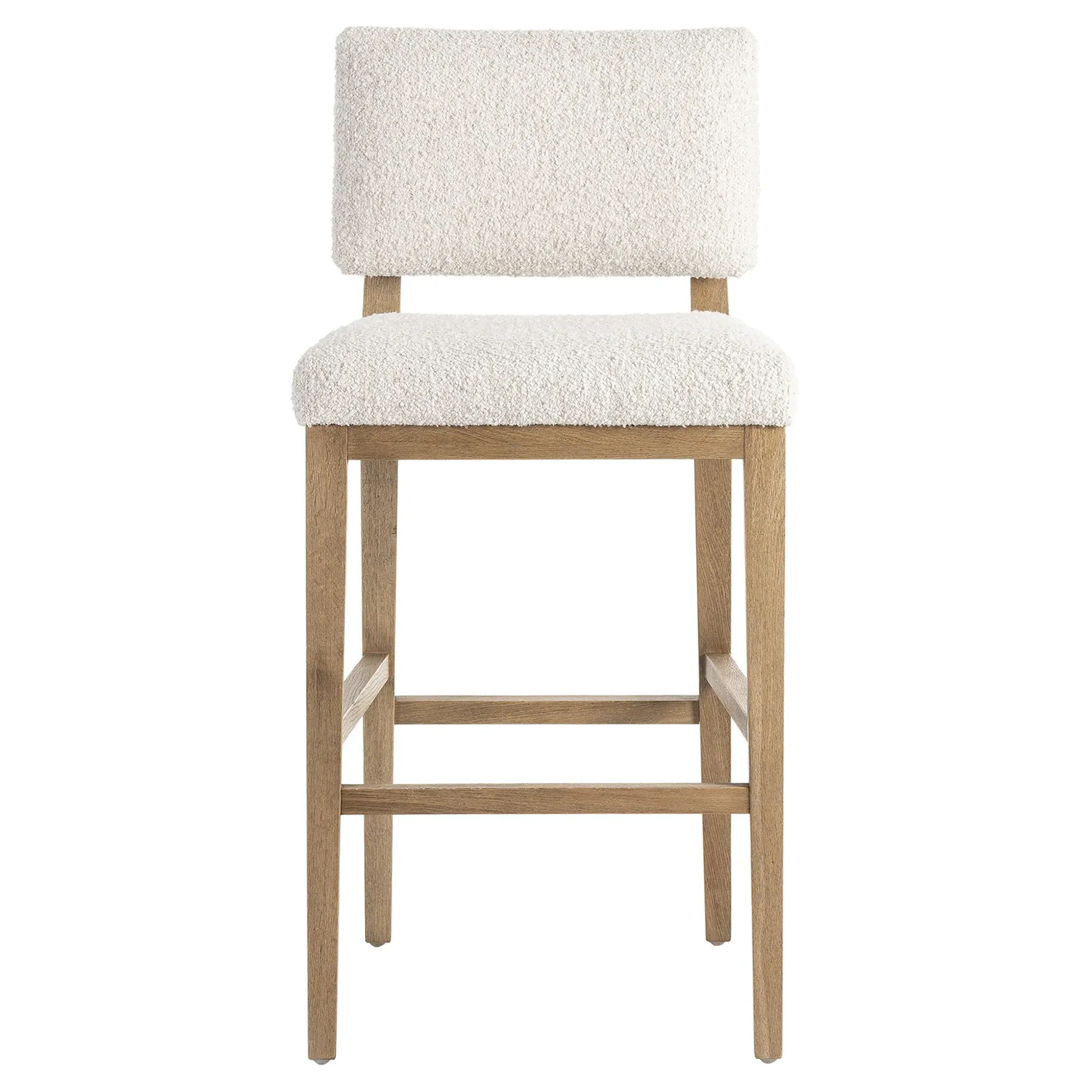 Christian Bar Stool - Cream, Oak