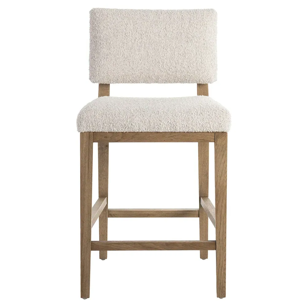 Christian Counter Stool - Cream, Oak